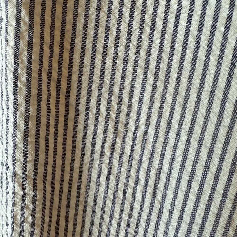 Men’s Brooks Brothers Seersucker Blue Stripped Pants Size 34/32